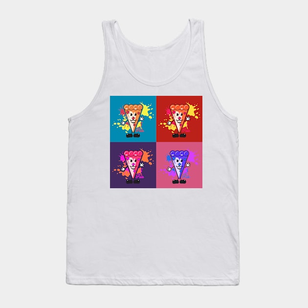 Pop Art for Kids | Pete | ALL Tank Top by Royal Mantle